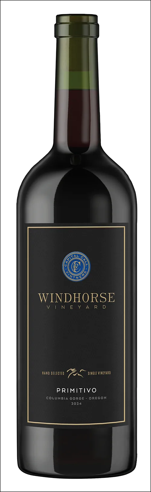 Windhorse Vineyard Primitivo bottle comp