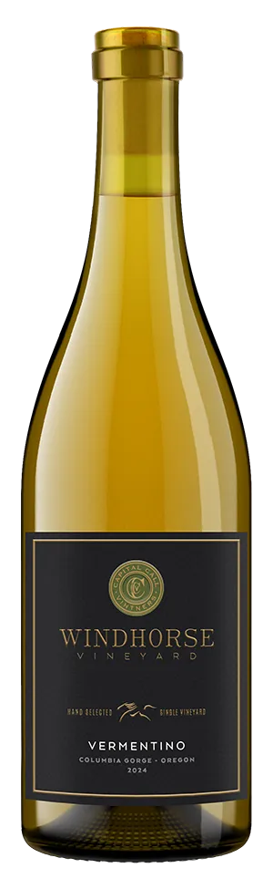 Windhorse Vineyard Vermentino bottle comp
